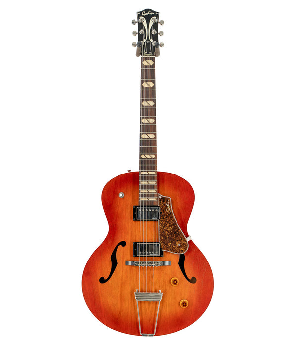 Pre-Owned Godin 5th Avenue Jumbo Hollowbody Electric Guitar - Memphis Sun | Used