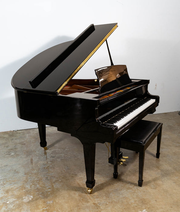 Henry F Miller HMG-058S Player Grand Piano | Polished Ebony | 4'11" | Used