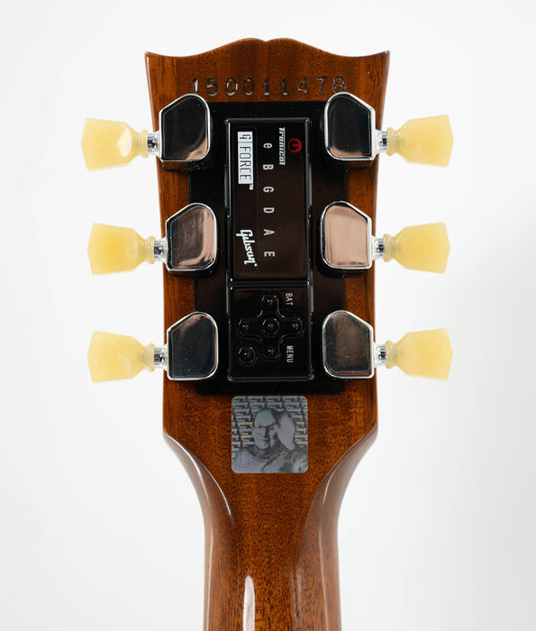 Pre-Owned Gibson 2015 Les Paul Standard 100th Electric Guitar- Heritage Cherry Sunburst Candy | Used