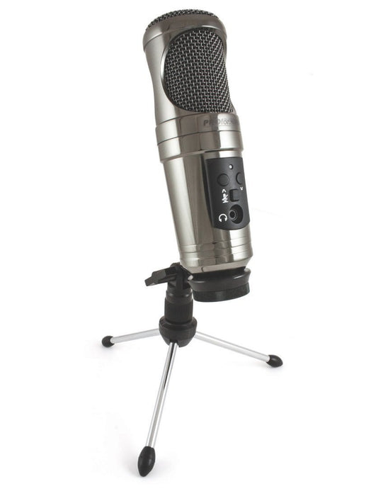 ProFormance P755USB Studio Condenser Microphone, Black Mirror Chrome