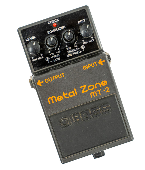 Pre-Owned Boss Metal Zone MT2 Guitar Pedal | Used