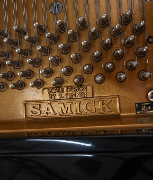 Samick SG-161 Grand Piano | Polished Ebony | Used