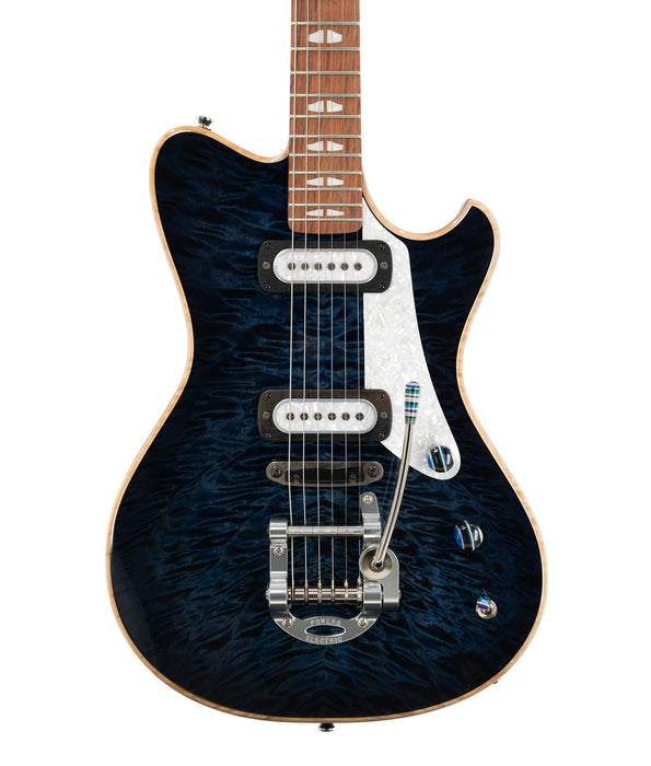 Powers Electric A-Type Select Select Maple PF42 Camtail - Twilight Blue/
