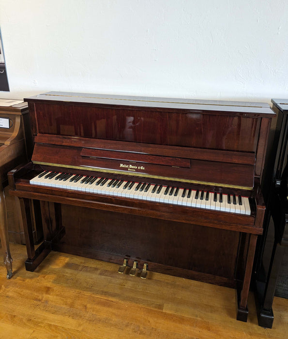 Hallet Davis 118C Upright Piano | Polished Mahogany | SN: 996571 | Used