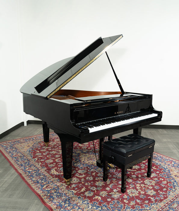 Kawai 5'7″ GE-2 Grand Piano | Polished Ebony | SN: 1722494