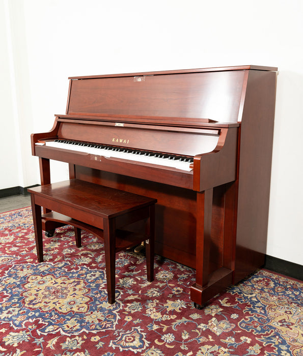 Kawai 46" ST-1 Upright Piano | Satin Cherry