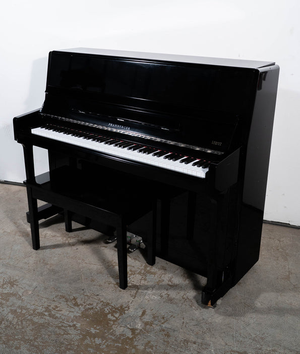 Pramberger LV118N Upright Piano | Polished Ebony | Used