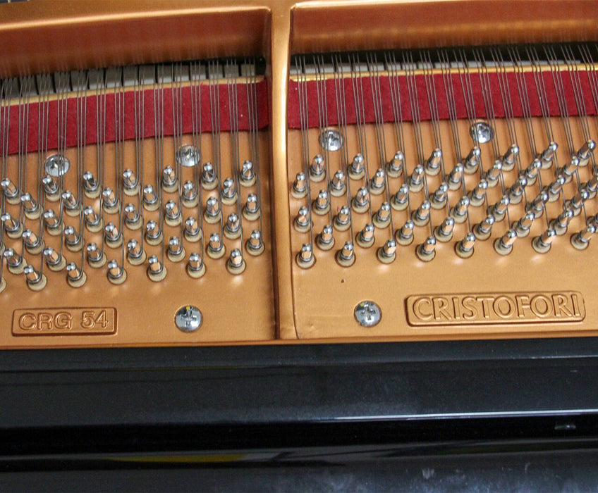 Cristofori CRG54 5'4" Baby Grand Piano | Polished Ebony | Used