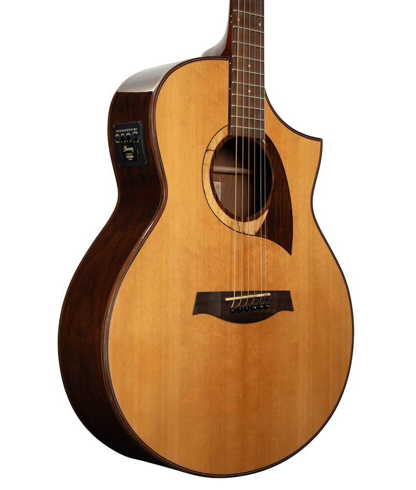 Pre-Owned Ibanez AEW22CD Natural Acoustic Guitar | UsedAlamo Music