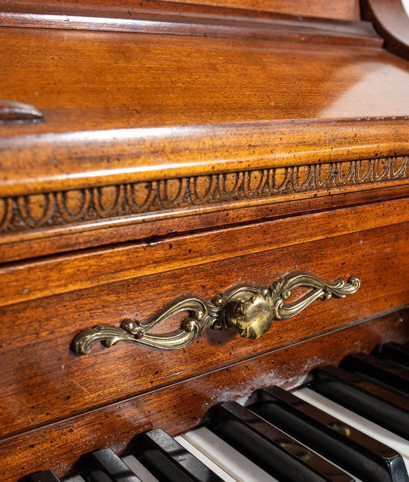 Schafer & Sons Upright Piano | Satin Mahogany | Used