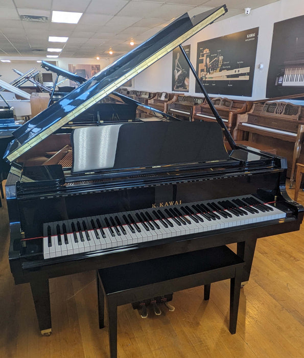 Kawai 5'0" GL-10 Baby Grand Piano | Polished Ebony | SN: F125618
