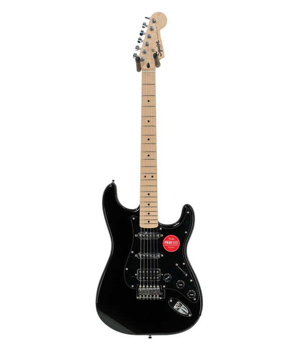 Squier Sonic Stratocaster HSS Electric Guitar - Black | New