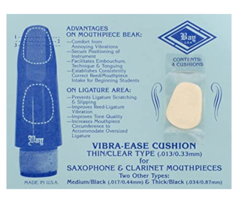 Vibra Ease Mouthpiece Cushions 4-pack
