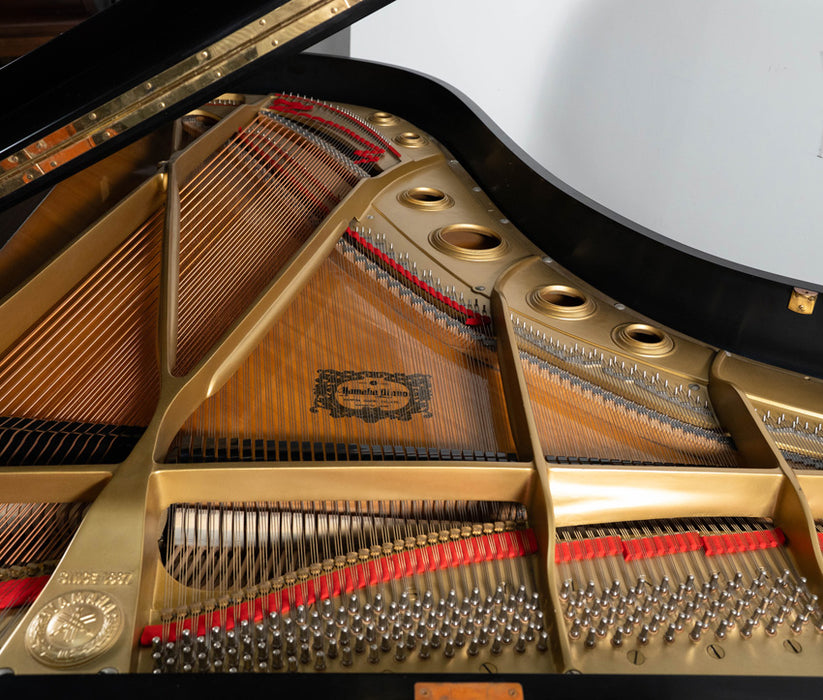 Yamaha C7 Grand Piano (1983) | Satin Ebony | Refurbished