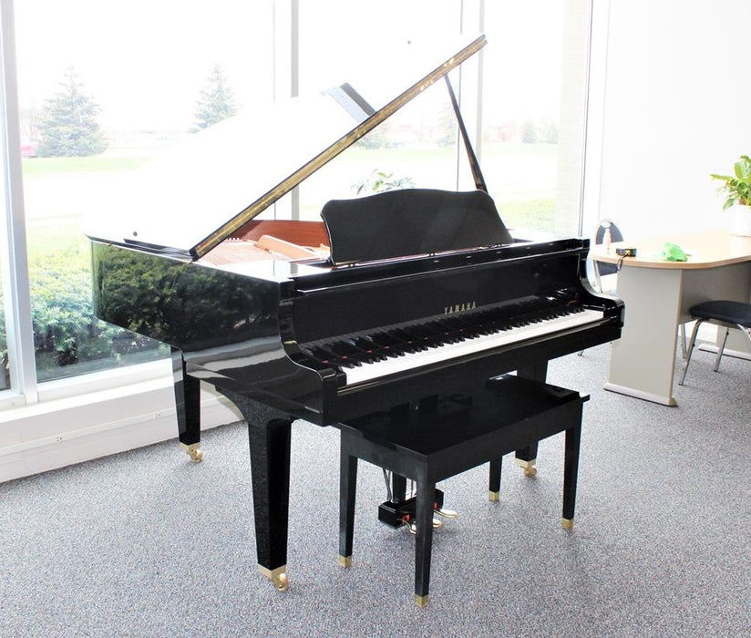 Yamaha 4'11" GA1 Baby Grand Piano | Ebony Polish | SN: J2108467