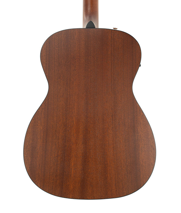 Fender Monterey Standard, Walnut Fingerboard Acoustic-Electric Guitar - Black Top