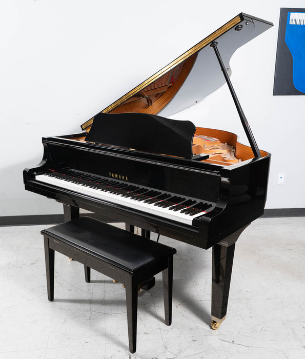 Yamaha A1 Grand Piano (1996) with Silent System | Polished Ebony | Used