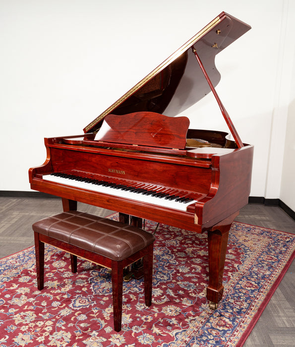 Schumann G-82 Grand Piano | Polished Mahogany | SN: 8511431 | Used