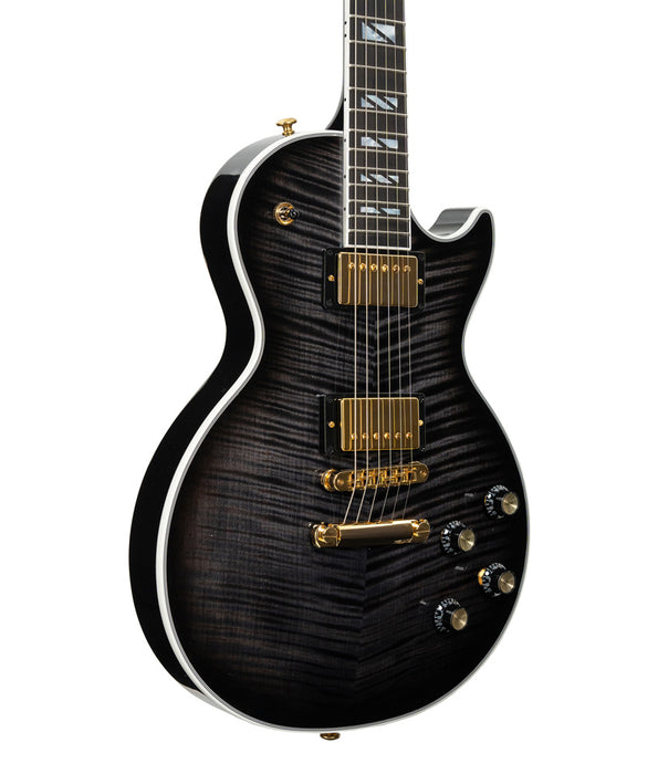 Gibson Les Paul Supreme Electric Guitar - Transparent Ebony Burst