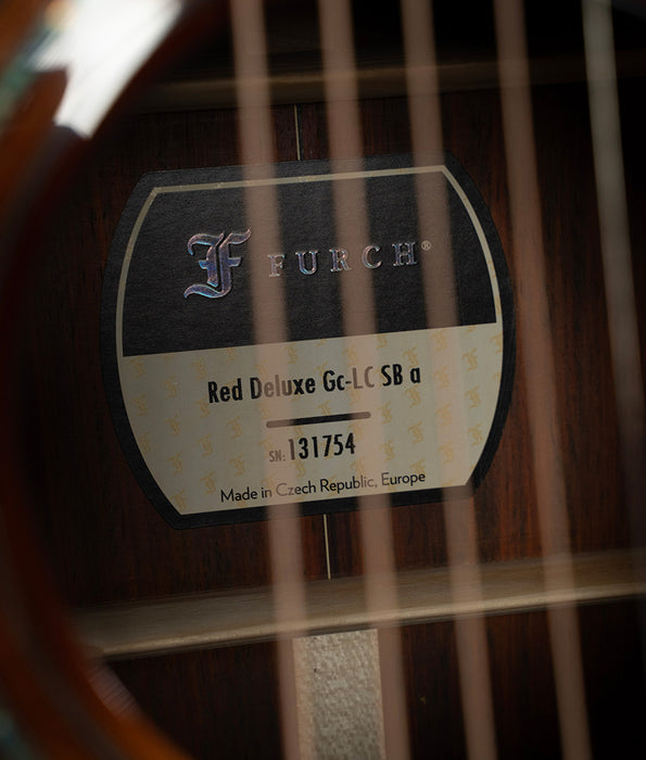Furch Red DLX GC-LCa Grand Auditiorium Acoustic Guitar Alpine Spruce/Cocobolo - Sunburst