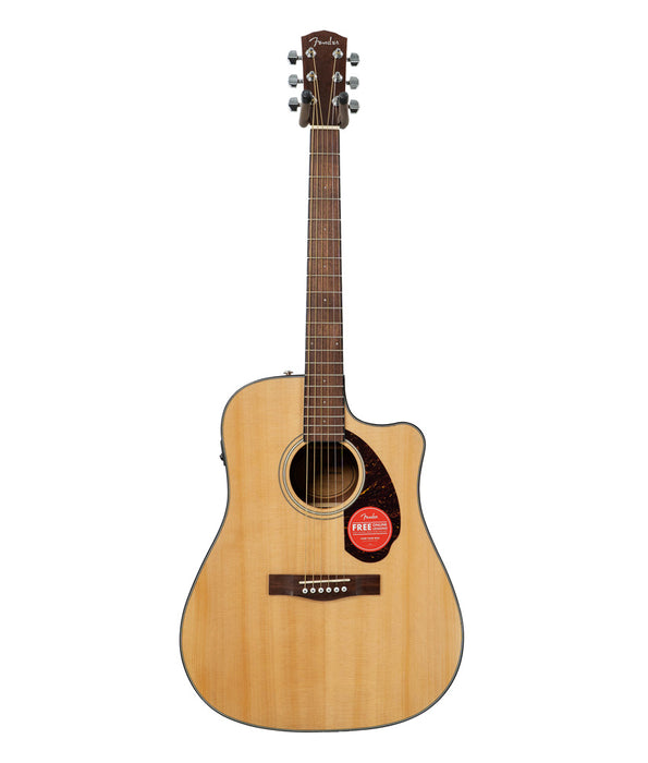 Fender CD-140SCE Dreadnought, Walnut Fingerboard - Natural | New