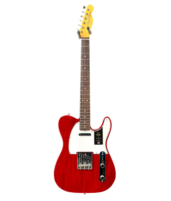 Fender American Vintage II 1963 Telecaster Electric Guitar - Crimson Red Transparent | New