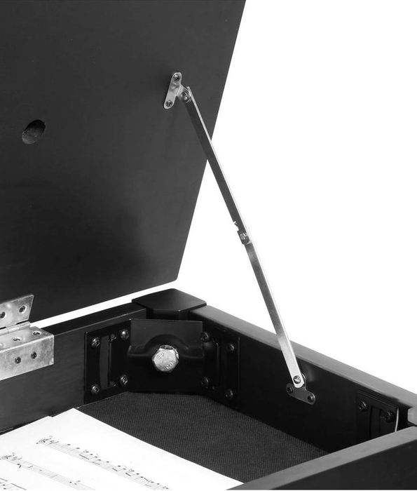 On-Stage Deluxe Piano Bench with Storage Compartment