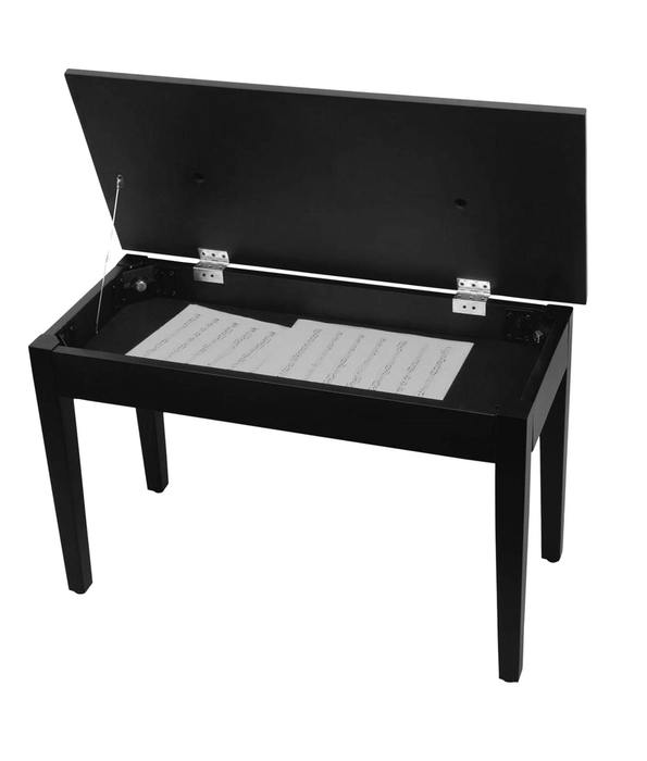 On-Stage Deluxe Piano Bench with Storage Compartment