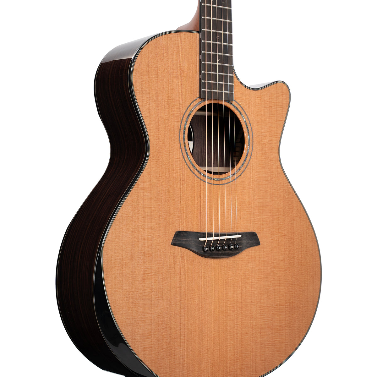 Furch Yellow DLX Gc-CRa EAS Grand Auditorium Cutaway Acoustic