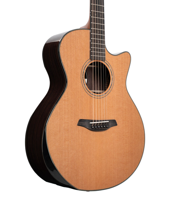 Furch Yellow DLX Gc-CRa EAS Grand Auditorium Cutaway Acoustic-Electric Guitar -Cedar/Rosewood