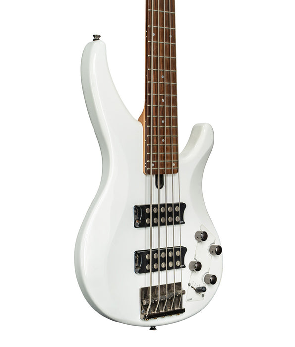 Pre-Owned Yamaha TRBX305 5-String Electric Bass - White | Used