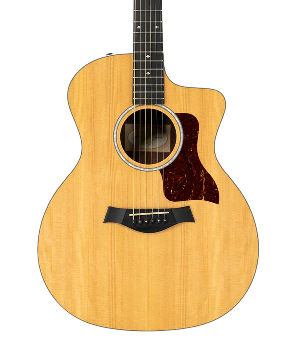 Pre-Owned Taylor 214CE Deluxe Acoustic Guitar - Natural | Used