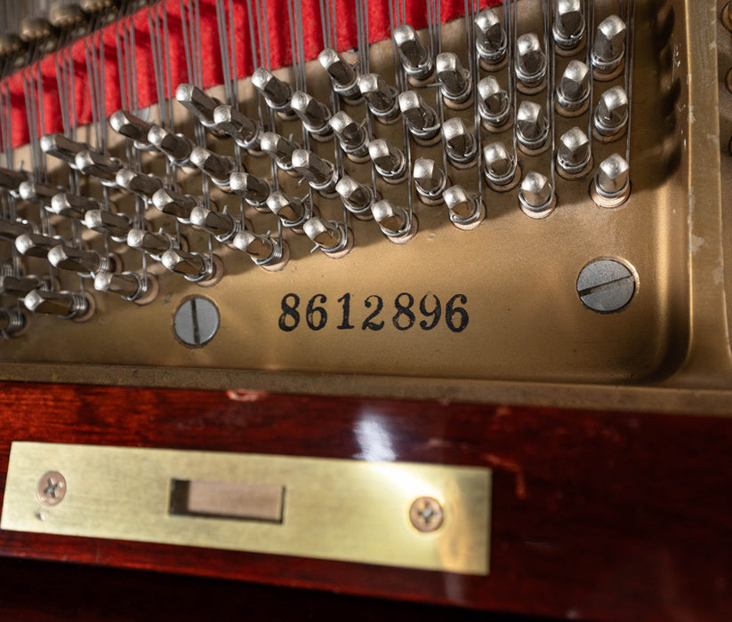 Samick SG-172 Grand Piano (1986) | Satin Mahogany | Serial No. 8612896 | New