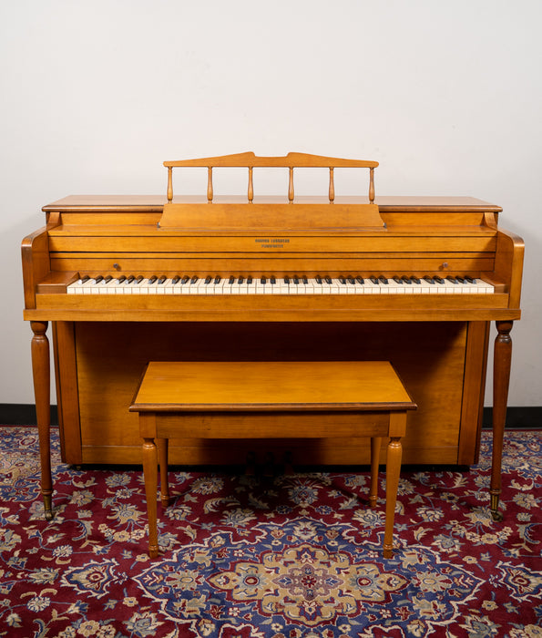 Gordon Laughead Console Piano | Satin Oak | Used