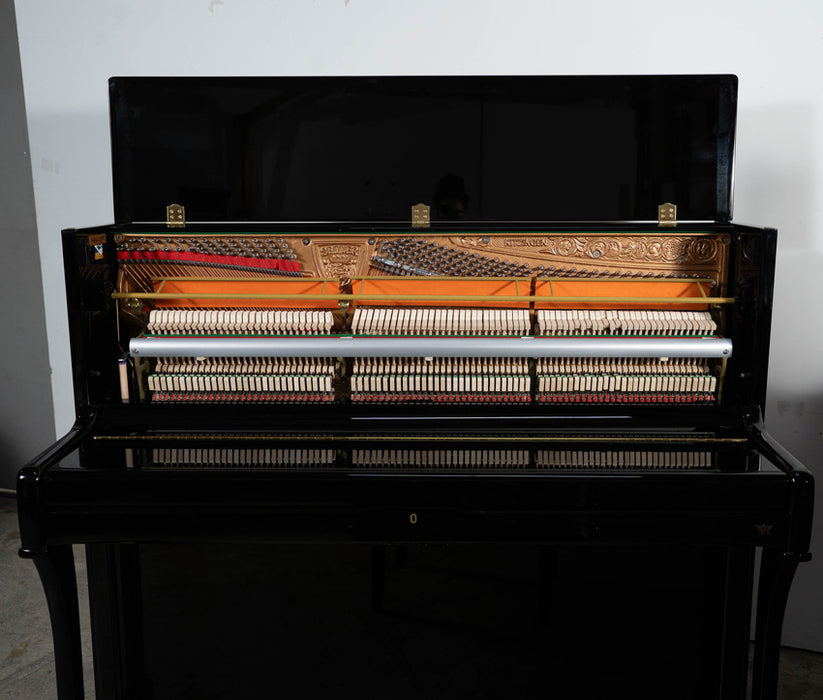 Eduard Seiler ED-126 Upright Piano | Polished Ebony | Used