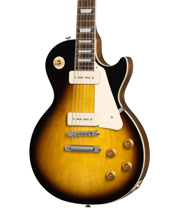 Pre Owned Gibson Les Paul Standard 50s P-90 Pickups Electric Guitar - Tobacco Burst