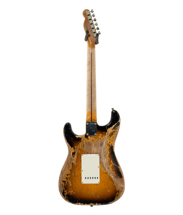 2023 Fender Custom Shop 1957 Stratocaster with Esquire Headstock - Super Heavy Relic - Sunburst | Used