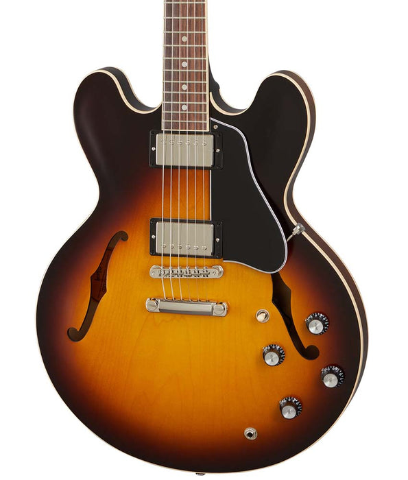 Gibson USA ES-335 Semi-Hollow Electric Guitar - Satin Vintage Burst