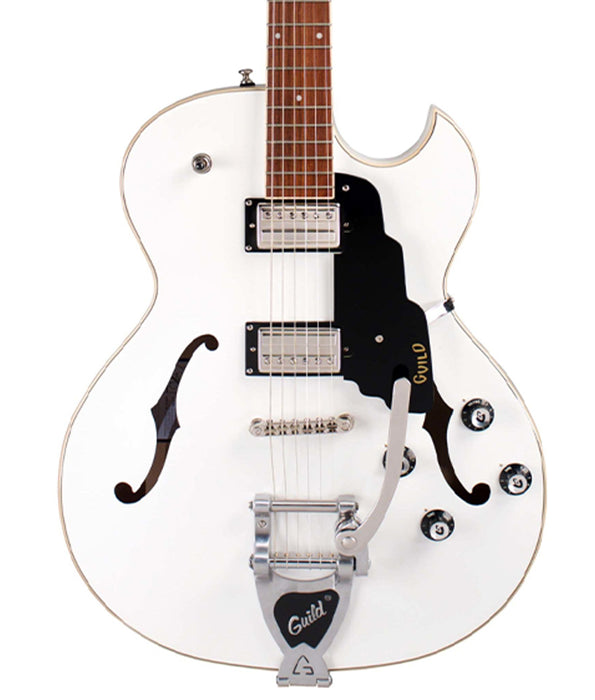 Pre-Owned Guild Starfire I SC Semi-Hollow Electric Guitar - Snowcrest White
