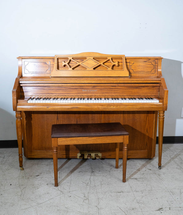 Kohler & Campbell SKV-430M Upright Piano in Satin Walnut | Serial No. IMH08179 | Used