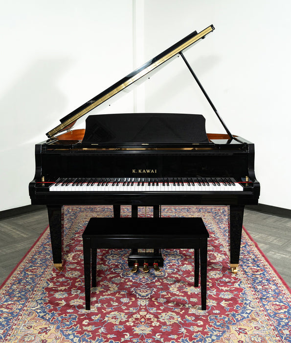 Kawai 5'2" GL-20 Baby Grand Piano | Polished Ebony