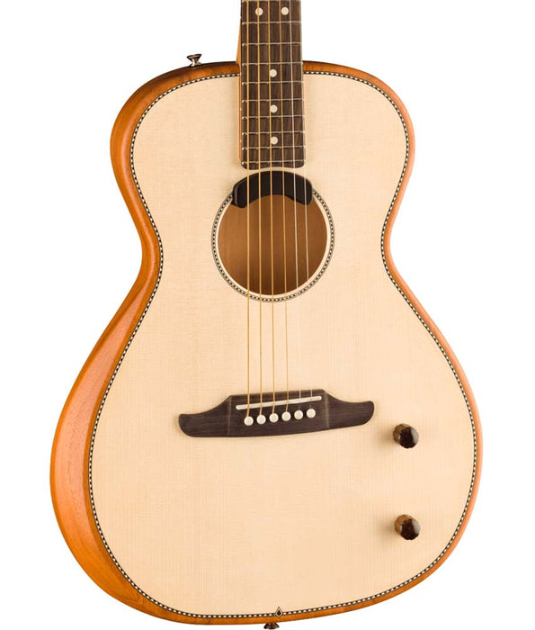 Fender Highway Series Parlor Acoustic-Electric Guitar, Rosewood Fingerboard - Natural