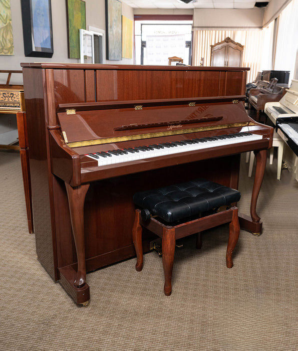 Rittmuller UH121R 48" Upright Piano | Mahogany | Serial No. 1434373 | Used
