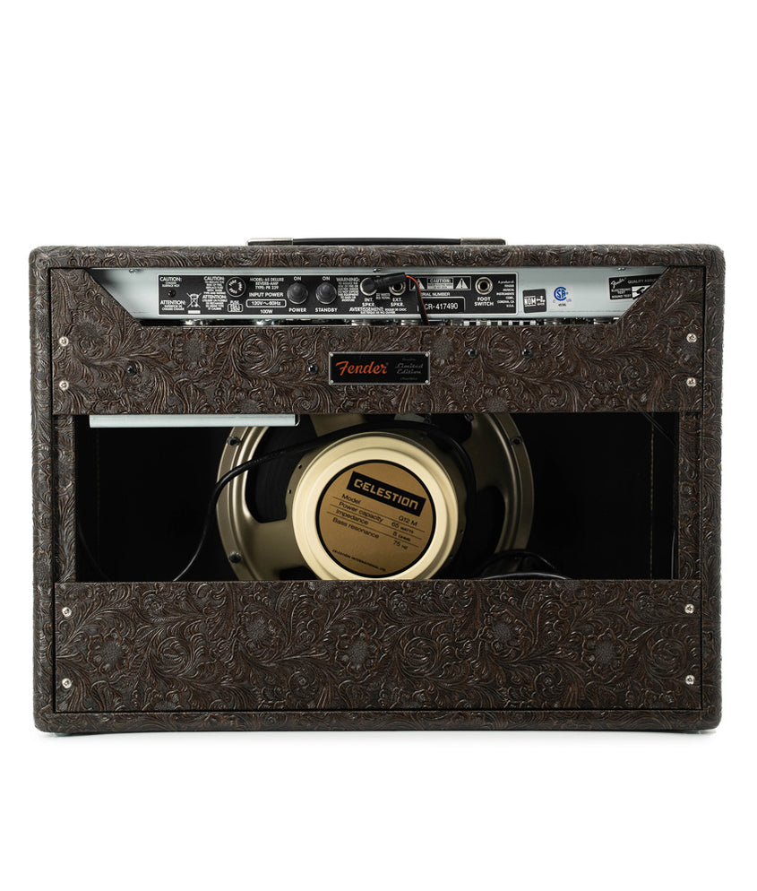 Fender '65 Deluxe Reverb Western Creamback Guitar Amplifier - 120vAlamo ...