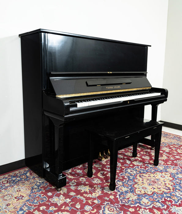 Young Chang U3 Upright Piano | Polished Ebony | SN: U314806 | Used