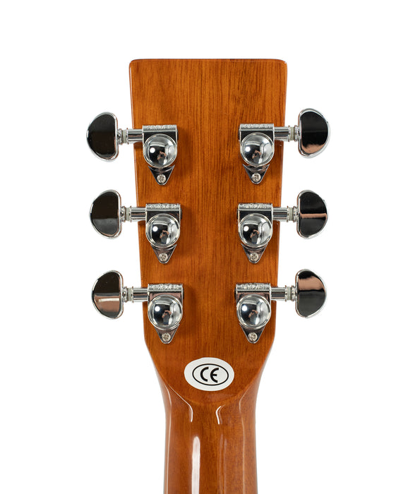 Zager ZAD20EVS Solid Spruce/Mahogany Acoustic & Electric w/Hardshell Case