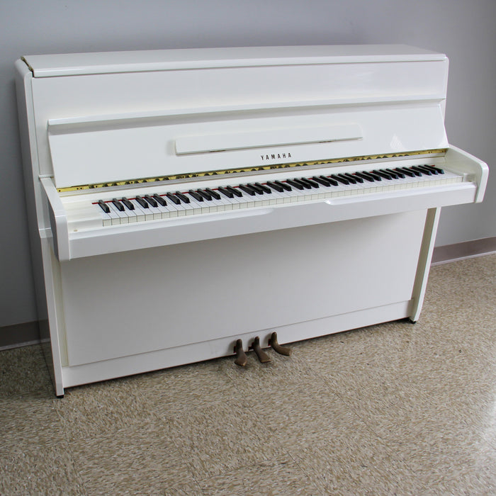 Yamaha M1A Polished White Continental Console Piano | Used