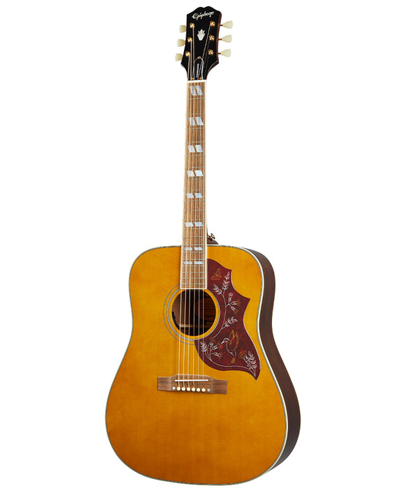 Epiphone Hummingbird Acoustic Guitar - Aged Natural Antique Gloss