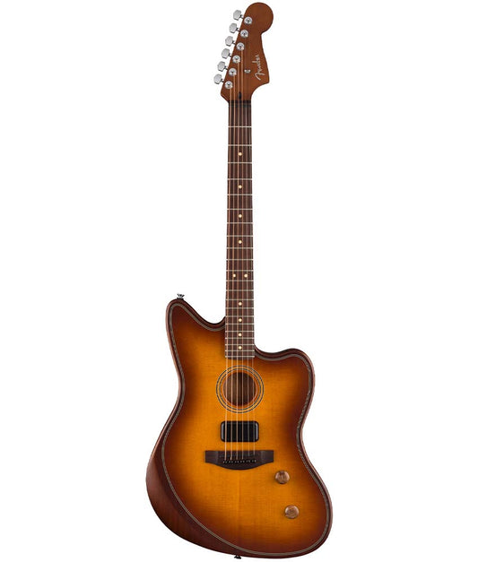 Fender Acoustasonic Standard Jazzmaster Electric Guitar - Honey Burst | Used