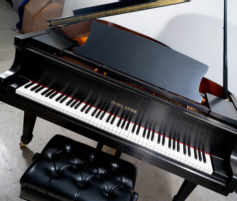 Pearl River GP170 Grand Piano | Satin Ebony | 5'7" | Serial No. 968995 | Used